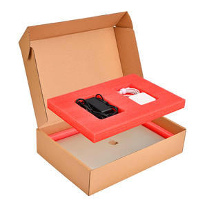 Impresión personalizada logotipo electrónica embalaje cajas de envío cartón corrugado portátil cajas de correo - Product Image 5