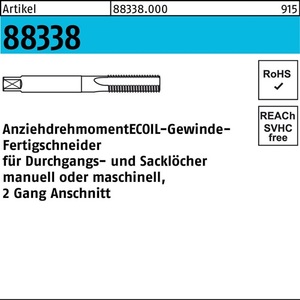 <b>Thread</b> Finishing Drill R 88339 M6 Steel <b>Tap</b> 1 Piece by AMECOIL - Product Image 1