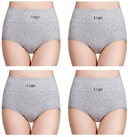 Celana Dalam Wanita MONO RIDESR Model High Waist Briefs Thong, Nyaman, Bahan Spandex/Katun, Kontrol Sedang, Lucu, Setengah Combo
