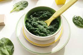 Puré de espinaca orgánico congelado natural Etiqueta limpia Cultivo de hojas rico en nutrientes vegano - Product Image 5