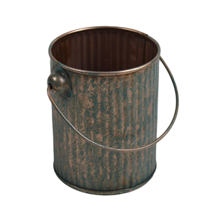 Jardinière en métal massif, décoration de jardin pour fleurs et plantes, design tendance, plusieurs couleurs, jardinières suspendues décoratives - Product Image 3