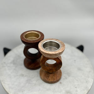 Quemador de Incienso Bakhoor de Madera de Lujo con Copa de Metal, Porta Incienso Árabe Oud, Decoración Artesanal para el Hogar, Regalo Islámico para el Golfo y Oriente Medio - Product Image 3