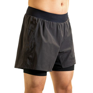 กางเกง MMA คุณภาพดีสำหรับผู้ชาย พิมพ์โลโก้ด้านหน้าได้ ผลิตจากโพลีเอสเตอร์ 100% น้ำหนักเบา แห้งเร็ว ระบายอากาศดี บริการ OEM - Product Image 3