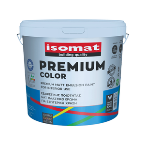 ISOMAT PREMIUM COLOR Pintura de emulsión mate Premium para uso en interiores - Product Image 1