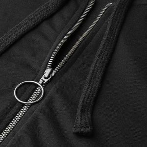 Sudaderas con capucha de algodón y poliéster para mujer, sudaderas con capucha de secado rápido para mujer, sudaderas con capucha de manga larga para mujer a la venta - Product Image 6