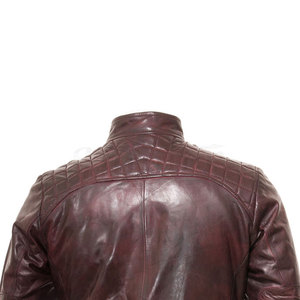 Top Trending Winter Warm OEM Design Slim Fit Chaqueta de cuero para hombre Moda transpirable para hombres - Product Image 6