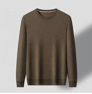 Tallas personalizadas Hombres Sudadera Diseño OEM Clásico de manga larga Sudadera Básicos de moda Algodón Mezclado Hombres Sudadera - Product Image 2