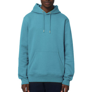 Sweat à capuche oversize pour femme en molleton vierge écologique avec poche latérale, personnalisable DTG, 100 % coton, idéal pour l'hiver - Product Image 4