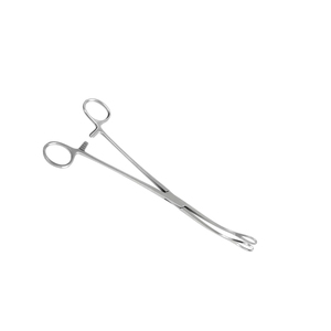 Pinces à éponges manuelles de 12 pouces, droites et dentelées, pour instruments chirurgicaux vétérinaires, certifiées CE, à prix bas, vente en gros - Product Image 4