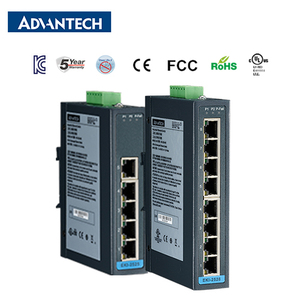 Nhỏ gọn 5 8 cổng 10/100Mbps <span class=keywords><strong>Ethernet</strong></span> công nghiệp chuyển đổi PoE chức năng cho DIN đường sắt tự động hóa nhà máy - Product Image 2