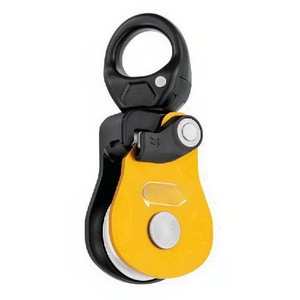 Poulie PETZ-L SPIN L1 Jaune 7 à 13 mm 290 g 4 KN EN12278 Équipement et accessoires d'escalade - Product Image 1