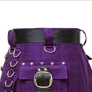 Kilts utilitaires pour femmes de haute qualité en gros, 100% coton, style simple avec impression de logo personnalisé pour accessoires d'instruments de musique - Product Image 5