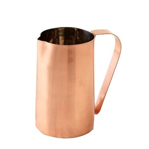 Royal Style <b>Copper</b> Water <b>Jug</b> Pitcher With Handle And Lid for Kitchen & Tabletop Water Drinking Pitcher Hotel Supplies - Product Image 6