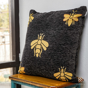 Cojines Jacquard de polialgodón de alta calidad Acabado suave Marca personalizada de lujo disponible para el hogar Hospital Venta al por mayor Compra a granel - Product Image 4