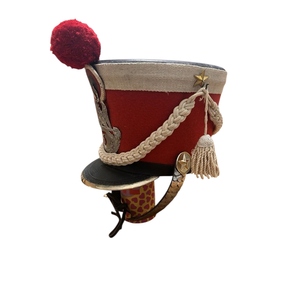Chất lượng cao napoleonic pháp bộ binh da bò shako <span class=keywords><strong>hat</strong></span> - Product Image 5