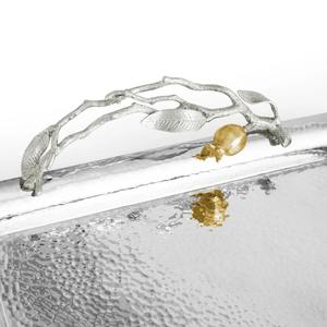 ถาดเสิร์ฟโลหะทำมือทันสมัย - เป็นมิตรกับสิ่งแวดล้อมและล้างในเครื่องล้างจานได้ เหมาะสำหรับใช้ในบ้าน โรงแรม และร้านอาหาร - Product Image 3