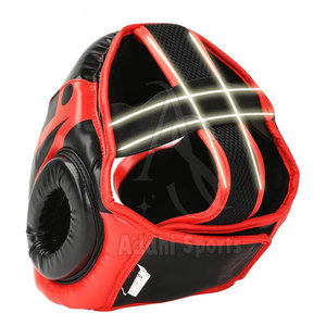 หมวกกันกระแทกหนังน้ำหนักเบาสำหรับชกมวยแบบ OEM พร้อมที่ป้องกันหูและแก้ม กันน้ำ ใช้ได้ทั้งชายและหญิง สำหรับการฝึกซ้อม - Product Image 2