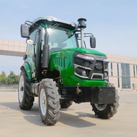Tractores Chinos de 80HP Euro 5 para Bolivia y Paraguay, Motor Diésel EPA, Tracción en las 4 Ruedas, Agrícolas