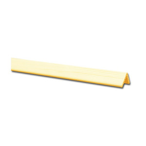 Paraspigolo 35x35 Liscio 300 Cm Pino Grezzo 59103 - Product Image 1