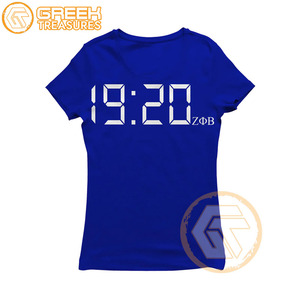 Camisetas Personalizadas al por Mayor para Mujeres de la Hermandad Zeta Phi Beta, Ropa de Alta Calidad, Transpirable, Informal, de Algodón - Product Image 6