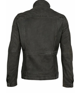 Vestes en cuir pour hommes d'hiver, manteaux en cuir pour hommes, tailles plus grandes - Product Image 6