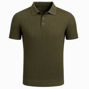 Camiseta Polo de Manga Corta para Hombre Estilo Clásico con Cuello de Punto - Product Image 4