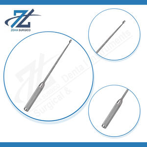 Curette osseuse droite manuelle Shroeder, 310 mm de long, largeur 6 mm, acier inoxydable, instruments chirurgicaux certifiés CE, fabriqués au Pakistan - Product Image 4