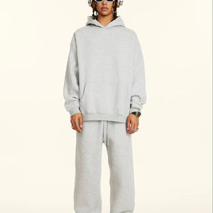 Conjunto de sudaderas con capucha y pantalones informales para hombre recién llegados, venta al por mayor para la temporada de otoño, conjuntos de sudaderas con capucha y sudadera para hombre - Product Image 6