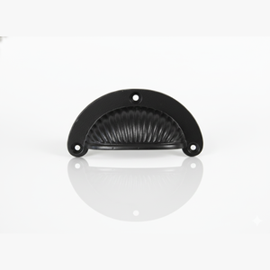 มือจับลิ้นชักแบบมินิมอล ปรับได้ สีดำคลาสสิก ทำจากเหล็ก สำหรับเฟอร์นิเจอร์ไม้ - Product Image 1