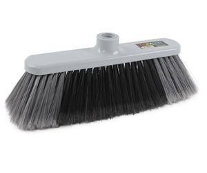 Cepillo de escoba de plástico suave de uso diario con cabezal de material de PP fácil de limpiar para superficies lisas y de jardín - Product Image 5