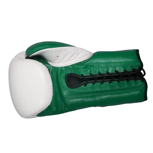 Meilleure vente de gants de boxe en cuir PU 12oz 14oz 16oz faits à la main du Pakistan OEM - Product Image 6