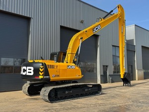 Nouvelle pelle sur chenilles JCB 245LR à long bras avec 1 an de garantie, puissance de creusement élevée, pompe Kawasaki - Product Image 3