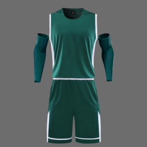 High Quality Quick Dry Breathable <b>Basketball</b> Jersey Set Custom Printed Team Uniform for Summer Wholesale - Product Image 4