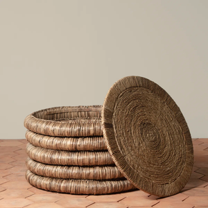 Woven Water hyacinth <b>Coffee</b> <b>table</b> Made in Vietnam Eco-friendly materials Home Furniture Home Decor Wholesale Made in Vietnam - Product Image 1