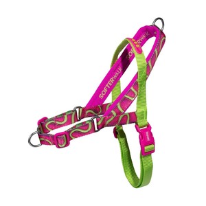 สายรัดสุนัขแบบเจลลี่ Norwegia H3D Softer-Walk สายรัดแมวแฟชั่นสุดหรู ลายเรียบง่าย หัวเข็มขัดแบบเรียบ มีจำหน่ายไซส์ XS-XL XXS - Product Image 1