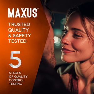 Condones MAXUS Sensual Flared Ultra Premium, paquete de <span class=keywords><strong>3</strong></span>, empaque de lujo dorado, creados en el Reino Unido - Product Image 4