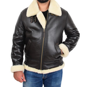 2024 Veste en cuir pour hommes au meilleur prix Veste en cuir imperméable respirante et durable de bonne qualité Conception personnalisée OEM ODM - Product Image 3