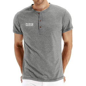 Usine en gros surdimensionné 100% coton hommes col rond t-shirts étiquette de lavage personnalisée et logo t-shirts à manches courtes - Product Image 5