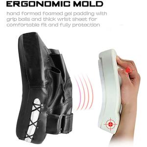 Almohadillas y mitones de enfoque de cuero de vaca superventas, nuevo último estilo para artes marciales y guantes de boxeo - Product Image 3