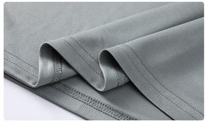 T-shirt de sport à manches courtes et à séchage rapide pour hommes, tissu tricoté respirant, coupe régulière pour la course à pied. - Product Image 4