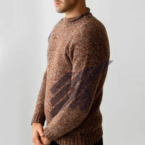 Jersey de punto de alta calidad 100% de algodón para hombre, suéter de invierno transpirable, hecho en Pakistán, novedad - Product Image 6