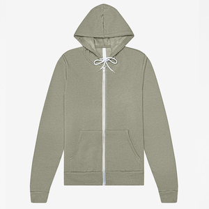Sudadera con Capucha para Hombre, 100% Algodón, Forro Polar, Invierno, Personalizable, Secado Rápido, Transpirable, Estilo Vintage, FINER THREADS, Corte Regular, con Cremallera - Product Image 5