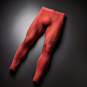 Haute qualité maille transparente Legging hommes taille élastique Sexy 100% Polyester voir à travers Legging hommes Compression maille transparente Leggings - Product Image 2