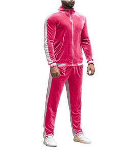 Nouveauté 2025 Survêtements pour hommes en molleton de coton léger de haute qualité, personnalisables, en velours et velours côtelé, style décontracté et streetwear, écologiques - Product Image 2