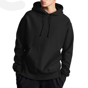 Sudadera con Capucha Personalizada para Hombre, Color Sólido, Manga Larga, Forro Polar, para Invierno - Product Image 2