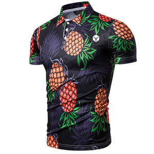 โลโก้ OEM ที่กําหนดเองพิมพ์เสื้อยืดโปโลกอล์ฟ Sublimated เสื้อโปโลแบบกําหนดเองสําหรับผู้ชายเสื้อยืดพิมพ์ดิจิตอลแขนสั้นผู้ชายโปโล - Product Image 6