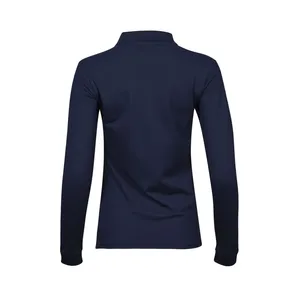 <b>Ladies</b> Luxury Stretch <b>Polo</b> <b>Shirts</b> Sustainable Promotional Merchandising Product - Product Image 5