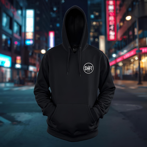 Sweat à capuche pommeau de levier de vitesse | Pull en polaire de conception de vitesse de voiture personnalisée avec options d'impression et de broderie avec logo personnalisé - Product Image 2