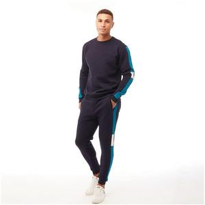 Último 2025 diseño personalizado hombres Slim Fit apilado chándal hombres chándal hecho a medida hombres Jogging traje - Product Image 1
