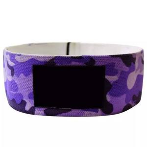 Bandas de Yoga de cadera de neopreno personalizables bandas elásticas de fitness antideslizantes para hombres y mujeres resistencia de tela sublimada - Product Image 2